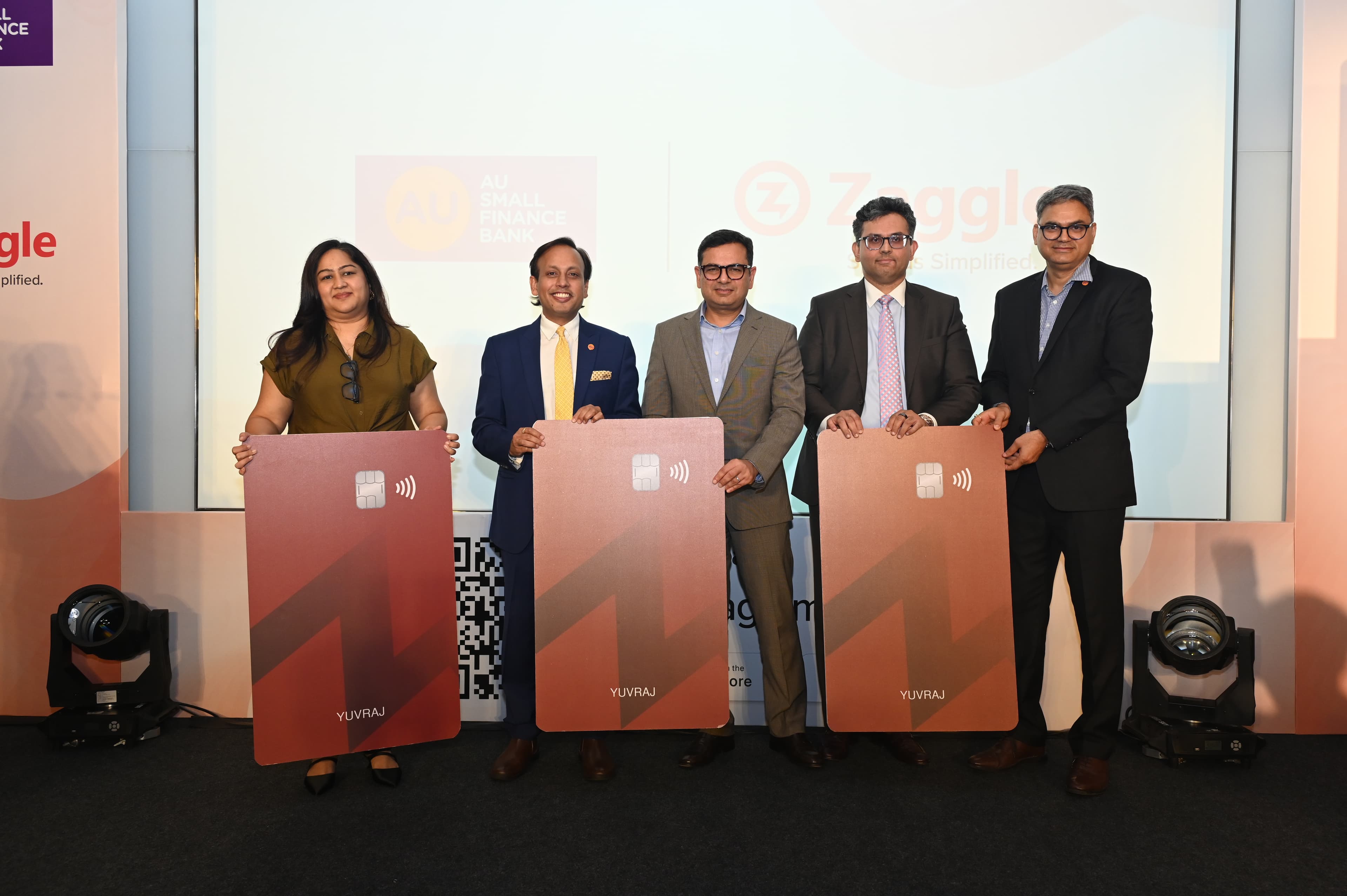 AU Small Finance Bank and Zaggle launch co-branded retail credit card
