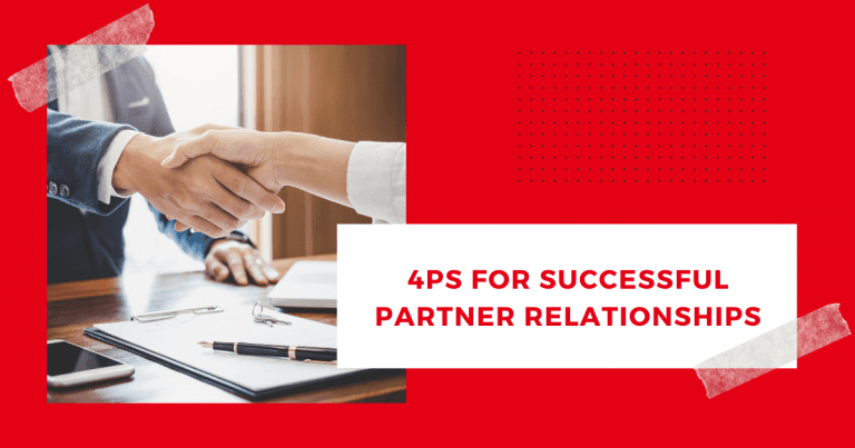 4Ps to successful partner relationship