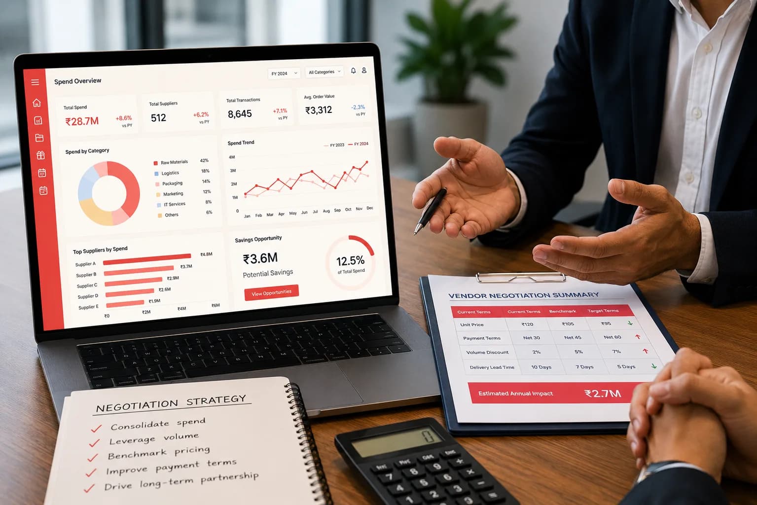 How Retail Firms Can Use Spend Data to Negotiate Better Vendor Terms