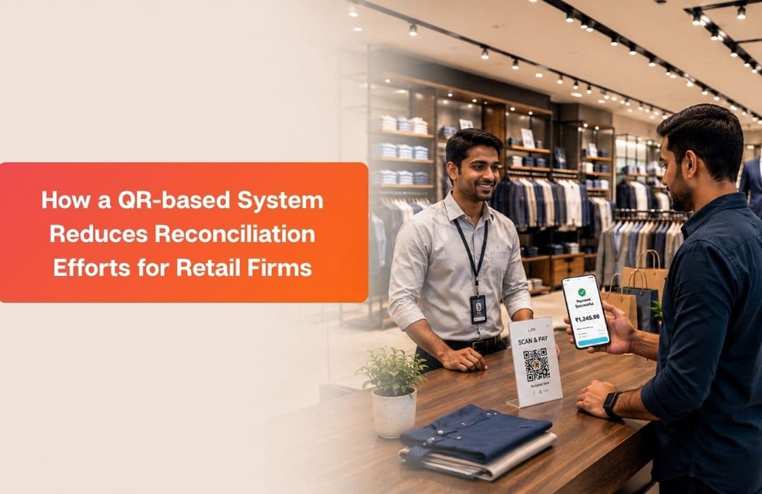 How a QR-based System Reduces Reconciliation Efforts for Retail Firms