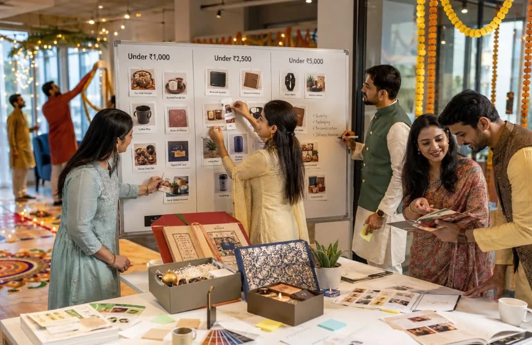 30 Diwali Gifts for Employees Under Rs. 5000, Rs. 2500, and Rs. 1000