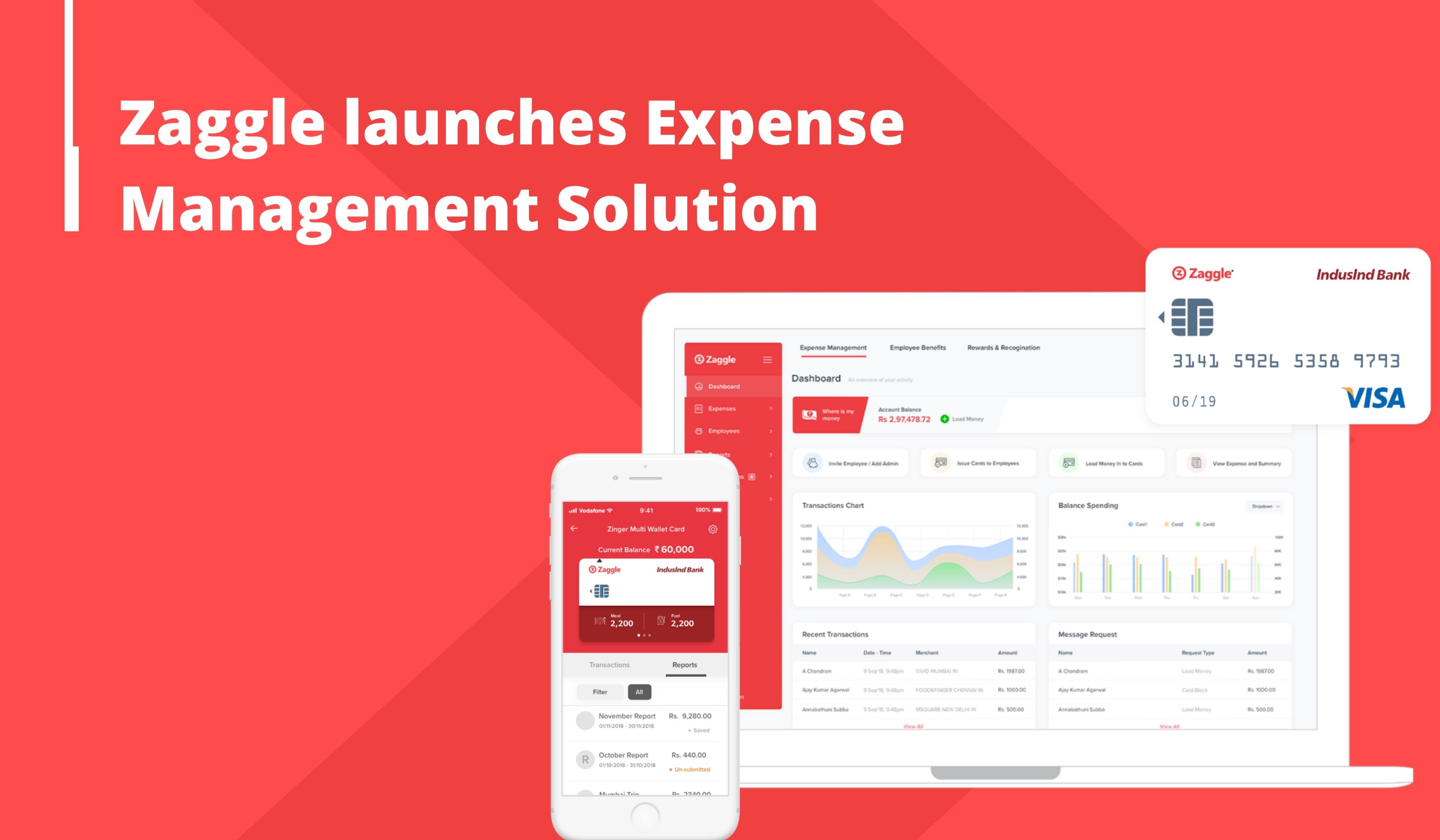 Zaggle launches Expense Management Solution