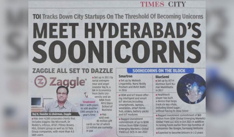 Meet Hyderabad's Soonicorn - Zaggle